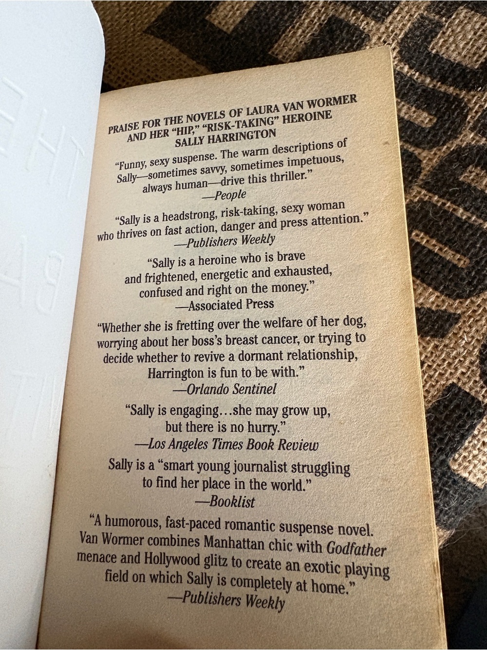 Van Wormer - “The Bad Witness" paperback - Picture 5 of 7